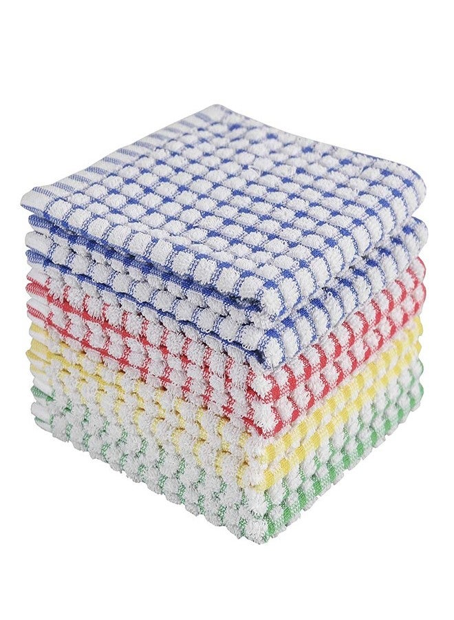 AYUS Dish Cloths for Kitchen Washing Dishes, Super Absorbent Dish Rags, Cotton Terry Cleaning Cloths 13x13 Inches (Terry Dish Cloth, Pack of 6) - Image 2